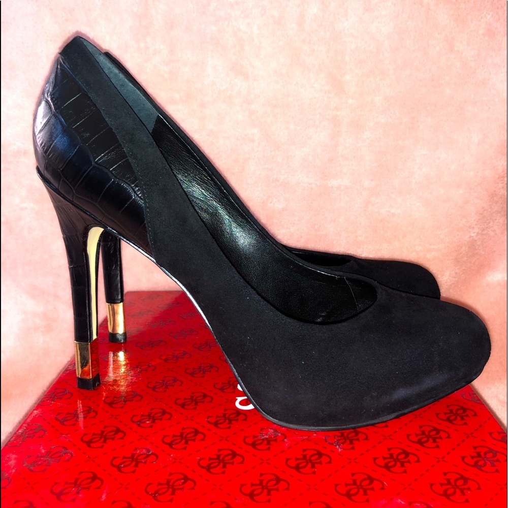 🖤 Guess 🖤 Black Multi Suede 🖤 Margoo 🖤